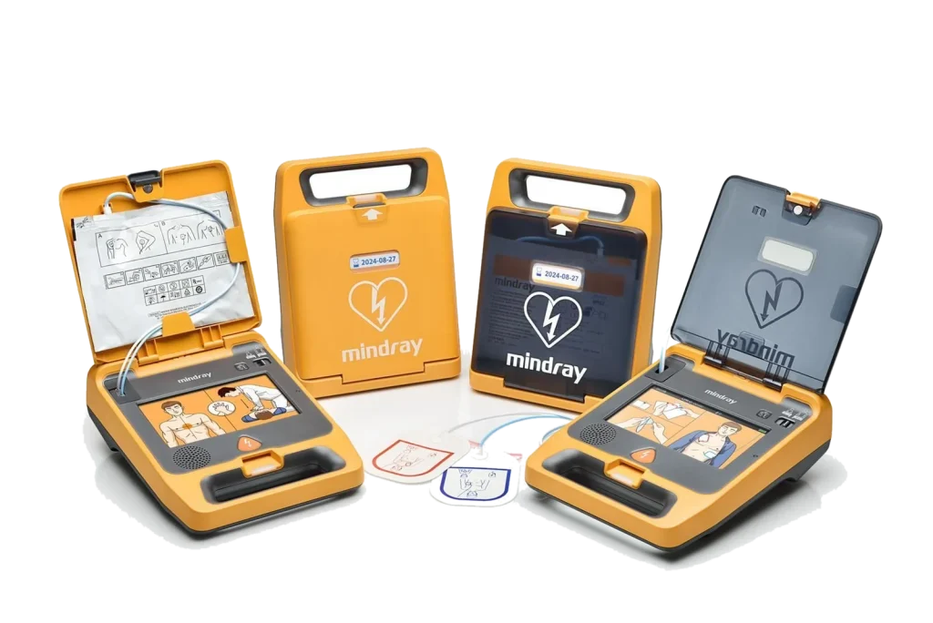 Original AED guide illustration