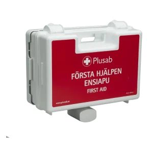Monipuolinen ensiapulaukku päivittäiseen ensiapuvalmiuteen — kattaa haavat, nyrjähdykset ja muut tavalliset vammat.