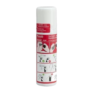Taskukokoinen silmäsuihke 50 ml kulkee mukana rakennustyömaalla, ulkotöissä ja ensiapulaukussa. Steriili ja nopea apu
