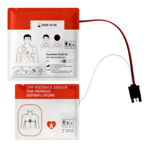 PRIMEDIC HeartSave myPAD -monitoimielektrodit ja CPR-elvytyspalautesensori